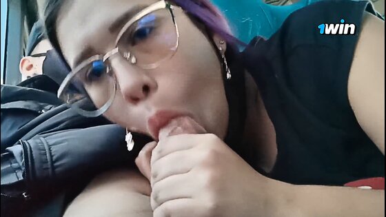 bus blowjob