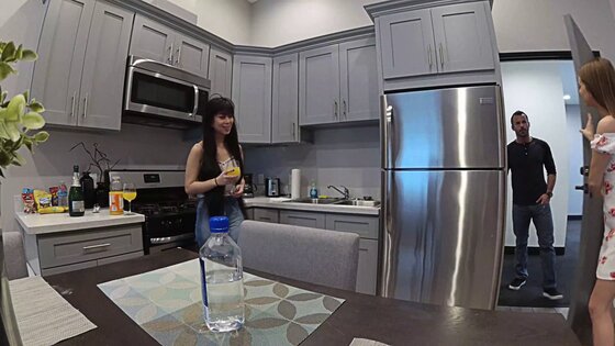 pov busty mature jewels jade threesome session in the bedroom