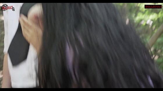 lick pussy hot sex in forest