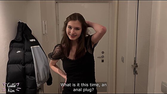 step sis step sister teases dildo