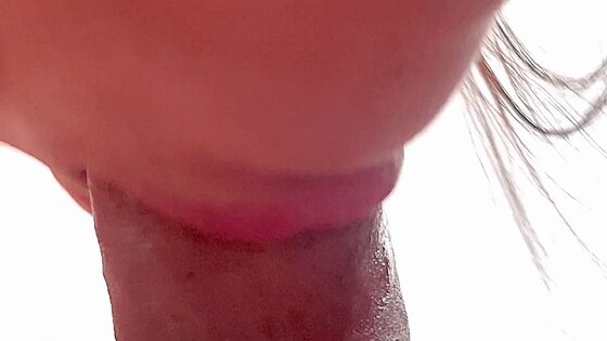 close up stepsister wants to suck my dick so i let her