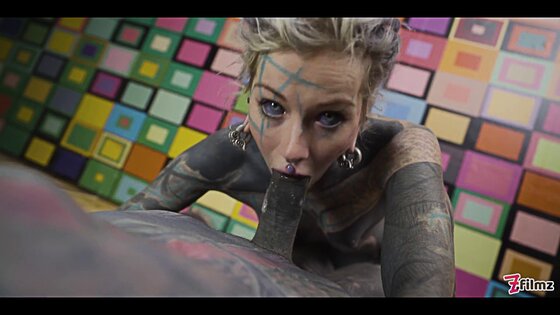 deepthoat tattooed couple non stop orgasm sex vid pornhubcom