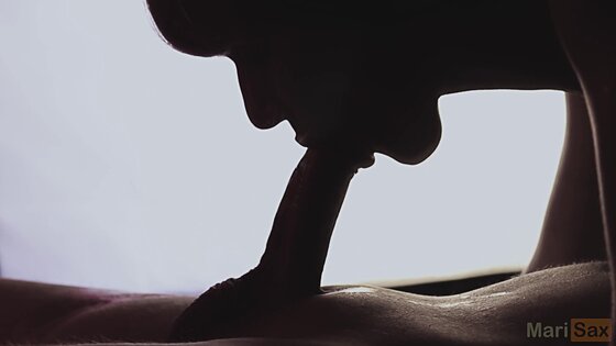 no hands cum teen topless blowjob