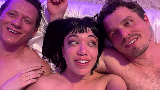 succubus twink orgy double blowjob