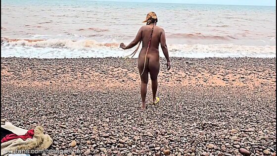 black thick booty voyeur beach nude