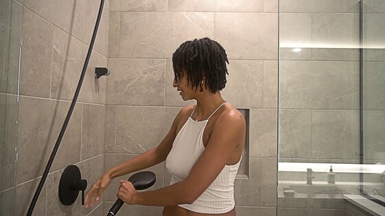 dry vs wet girls in transparent clothes